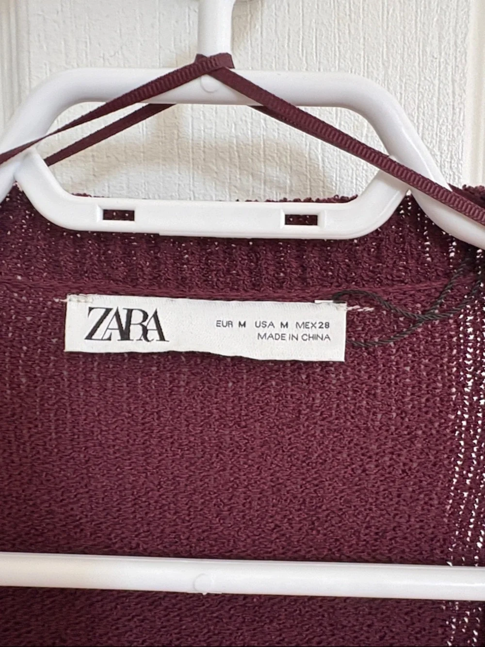 ZARA Button-Front Knit Cardigan - Picture 2 of 3